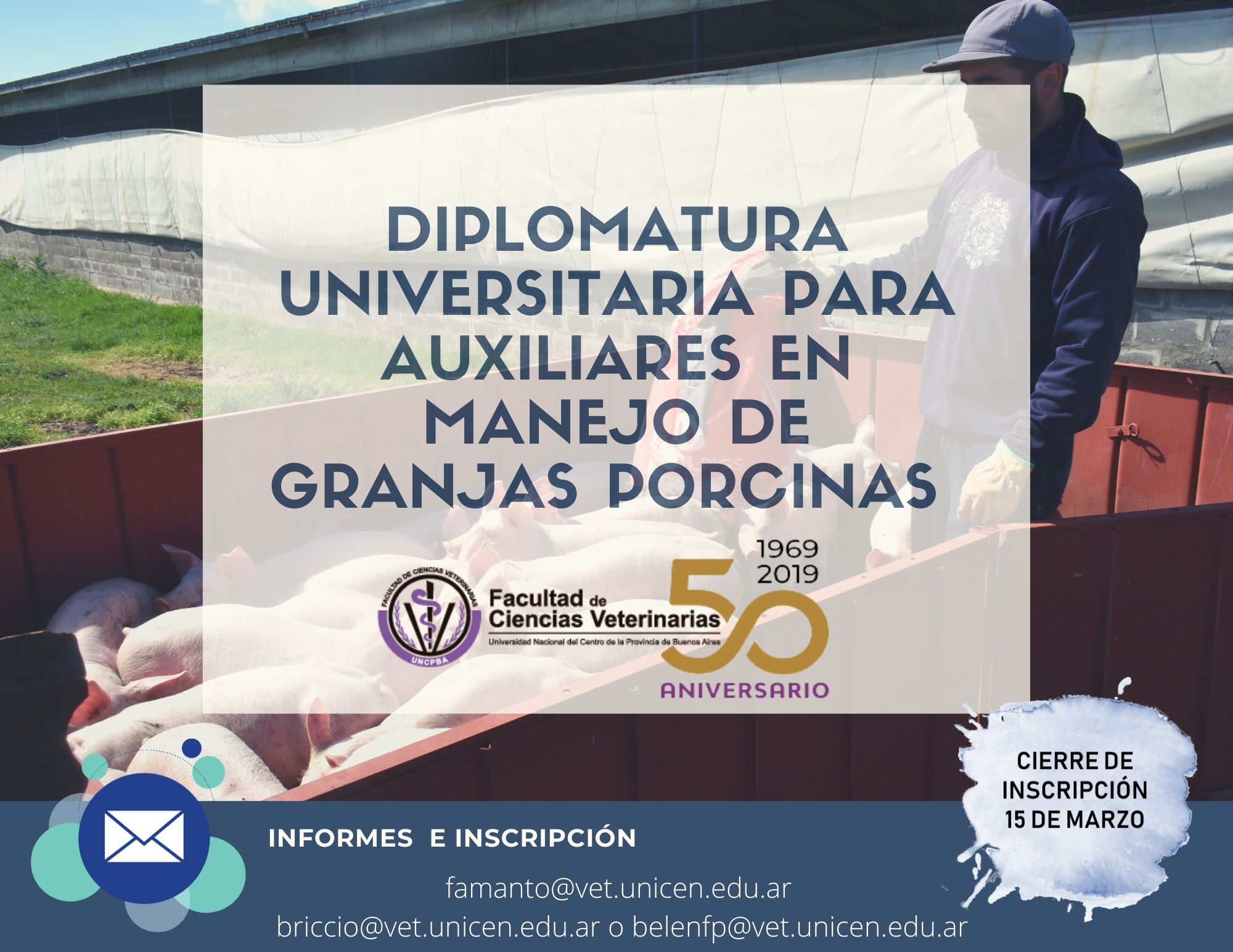 <span>Posgrado - Diplomatura</span>Diplomatura Universitaria para Auxiliares en Manejo de Granjas