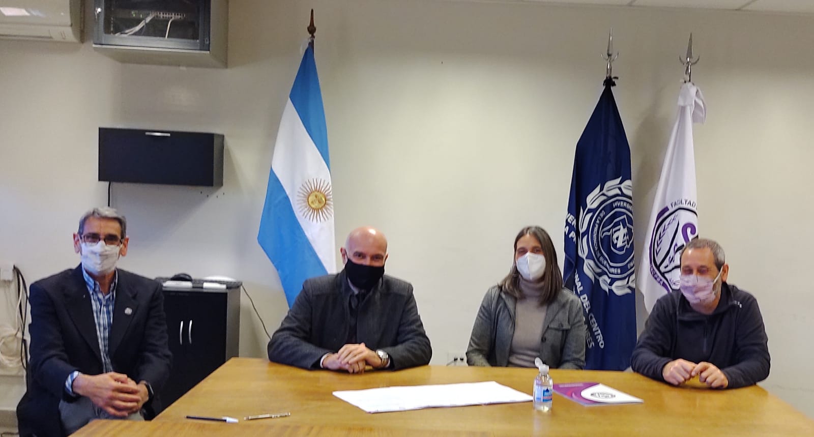 Firma de Convenio entre la UNICEN y el Municipio de Laprida