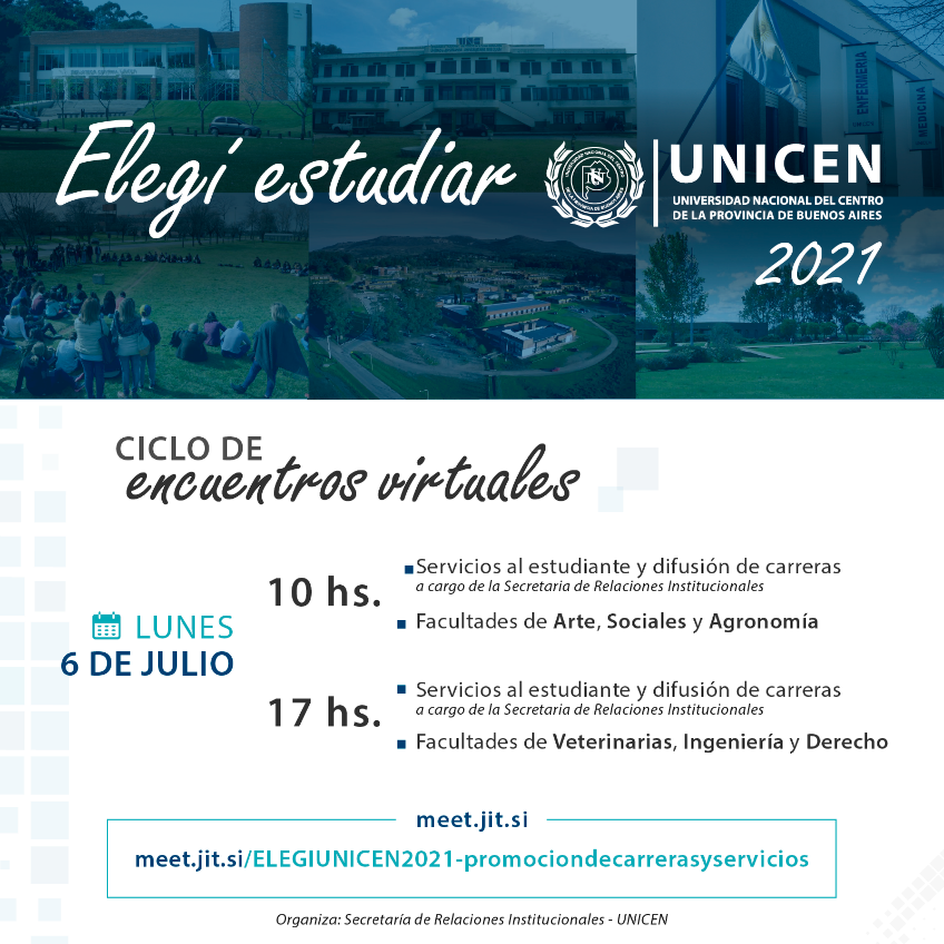 Expo Elegí estudiar Unicen 2020 