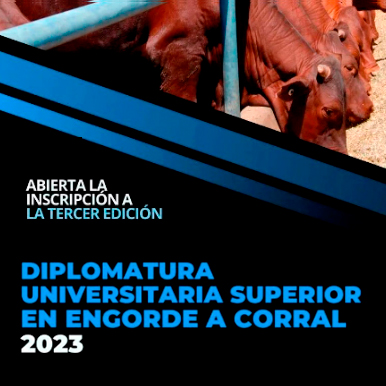 DIPLOMATURA UNIVESITARIA SUPERIOR EN ENGORDE A CORRAL 2023