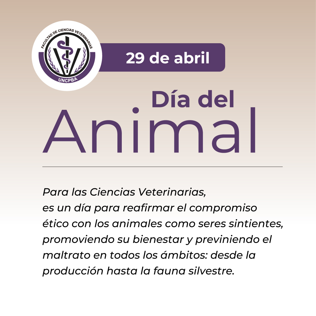  29 de abril • Día del Animal 