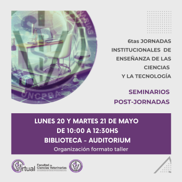 Seminarios post-jornadas Institucionales de Enseñanza de las Ciencias y la Tecnología