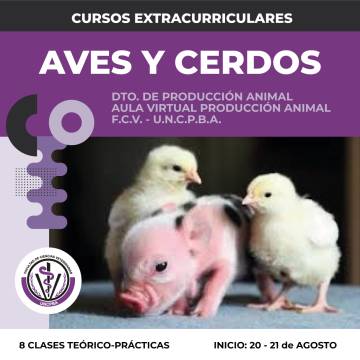 Cursos Extracurriculares de Aves y Cerdos