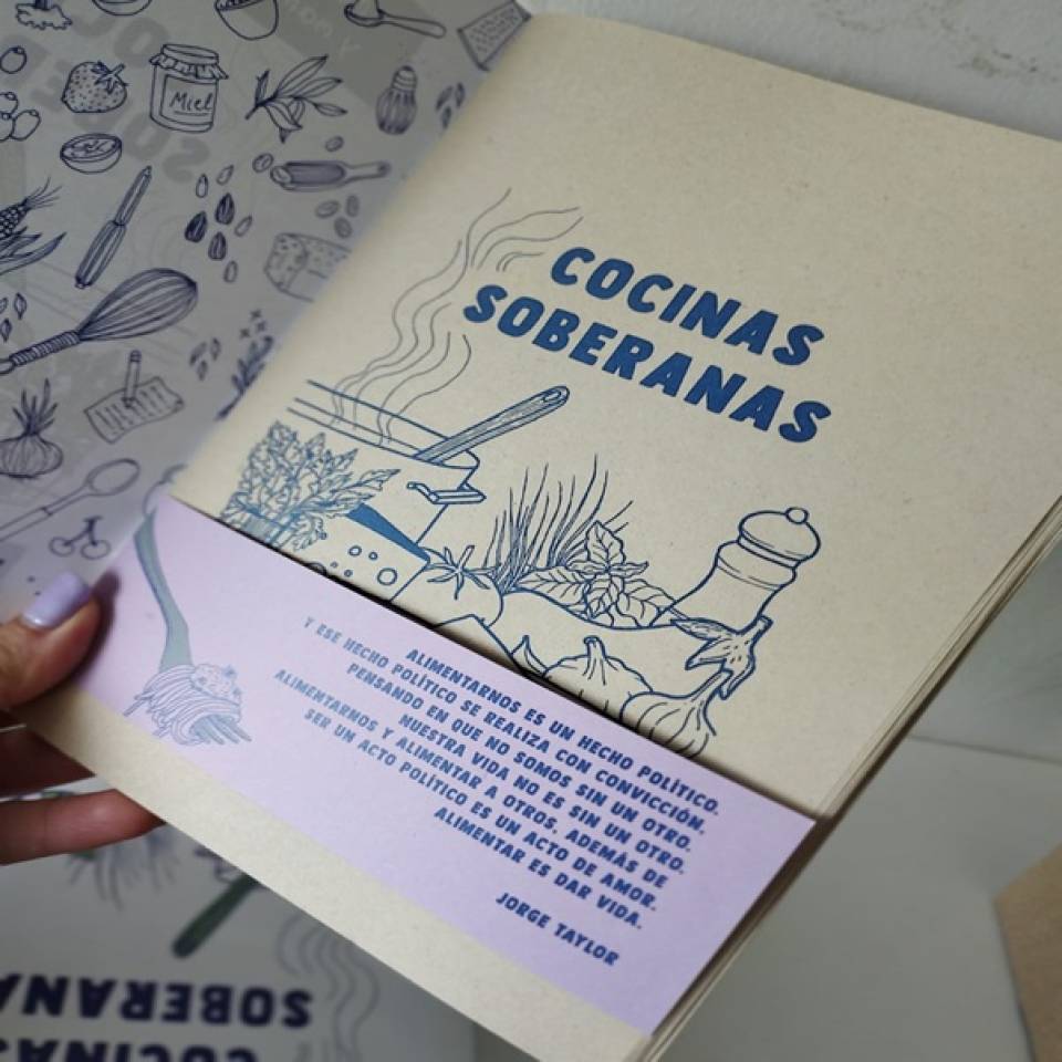 Impresión del Manual para manipuladoras y manipuladores de Alimentos: COCINAS SOBERANAS