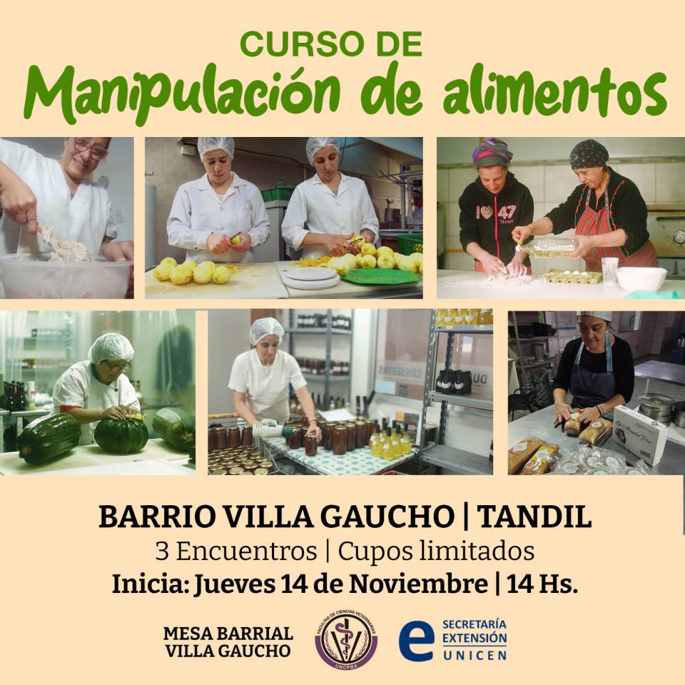 Comienzo 2da Cohorte del Curso de Manipulación Segura de Alimento