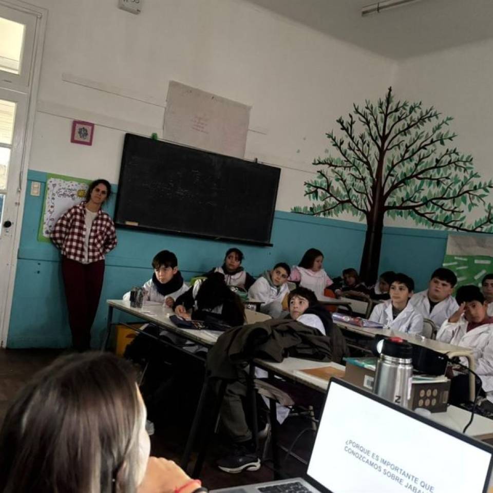 Actividad de extensión en Vela: Problemática del jabalí
