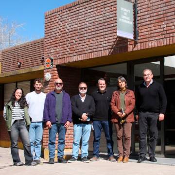 Visita de autoridades del Ministerio de Desarrollo Agrario a FCV