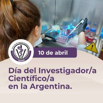 10 de abril: Día del Investigador/a Científica en la Argentina