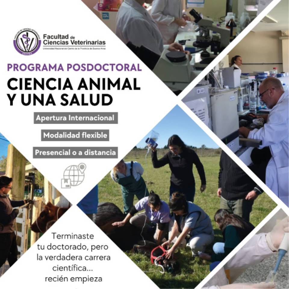 Programa Posdoctoral en Ciencia Animal y Una Salud