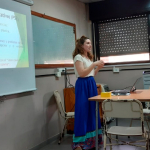 DOCTORA CAROLINA ALBORNOZ en el marco de los 20 Años de la Carrera de Licenciatura en Tecnología de los Alimentos